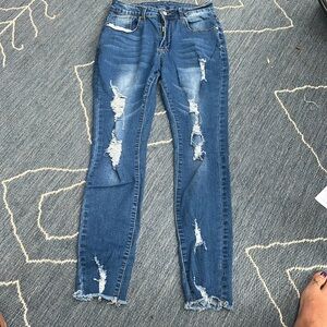 Kunmi distressed jeans - size 10